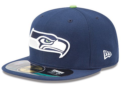 Seattle Seahawks NFL On Field 59FIFTY Hat 60D33